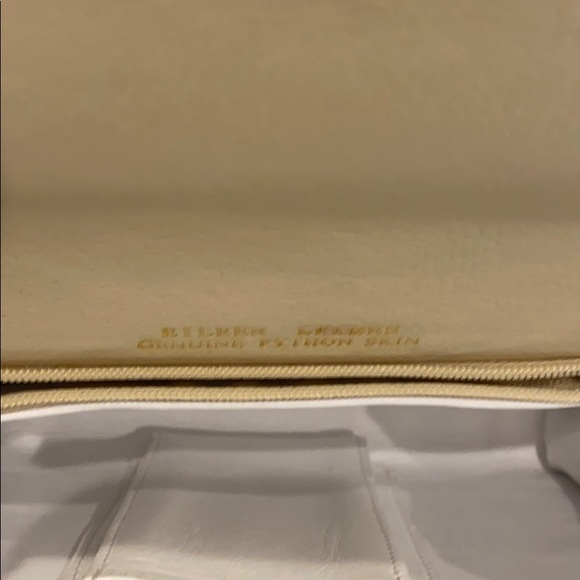 Eileen Kramer python skin clutch - Picture 4 of 5